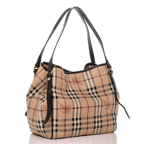 burberry small haymarket check tote bag chocolate|Burberry haymarket tote price.